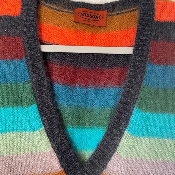 Missoni - Mohair Striped Vest - Picture 4 of 9